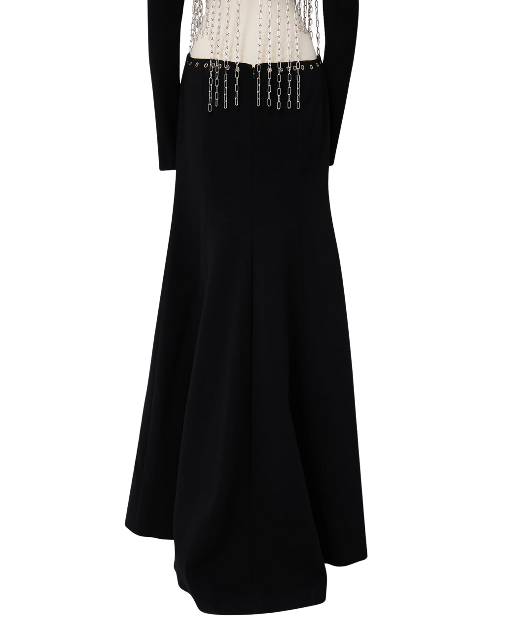 Kimhe Kim - Chain Embellished Waistless Maxi Dress (Black) product image 8 | TRAB K-Fashion Australia