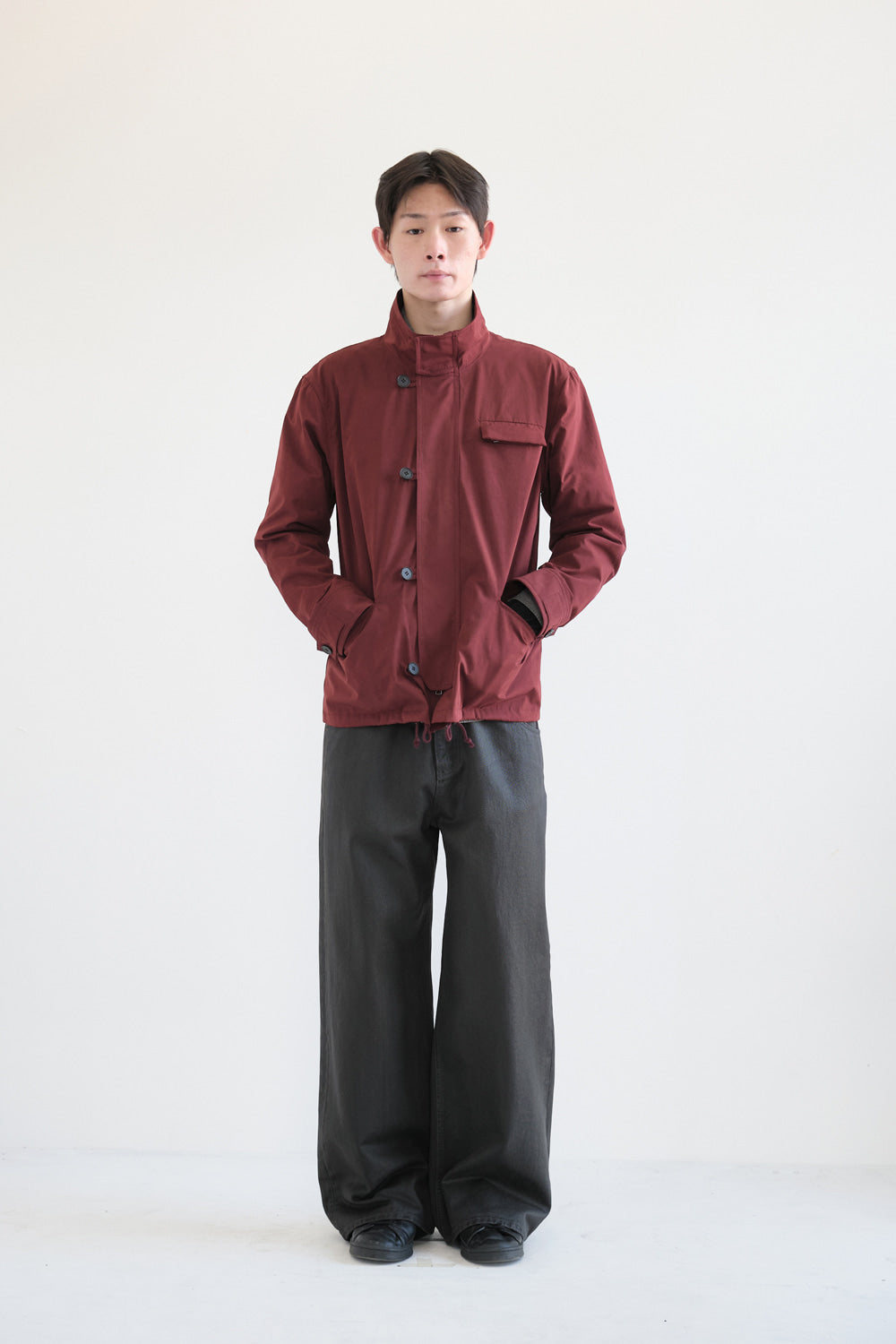 Hatchingroom - Regular Parka (Dark Red) product image 6 | TRAB K-Fashion Australia
