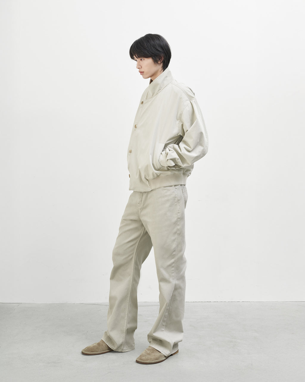 Brownyard - Washed Boots Cut Denim (Stone) product image 2 | TRAB K-Fashion Australia