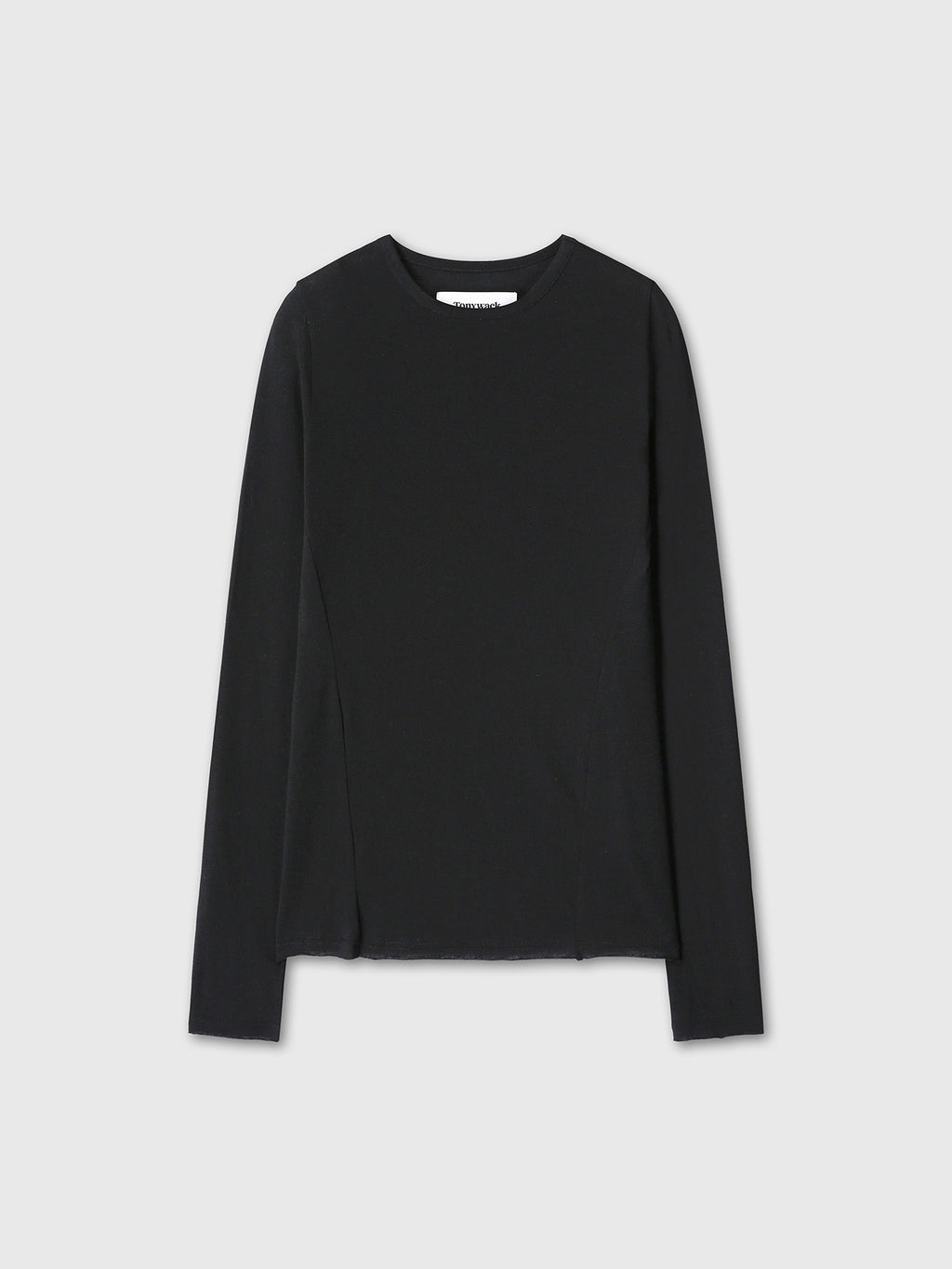 Tonywack - Crew Neck Long Sleeve Top (Black) product image 9 | TRAB K-Fashion Australia