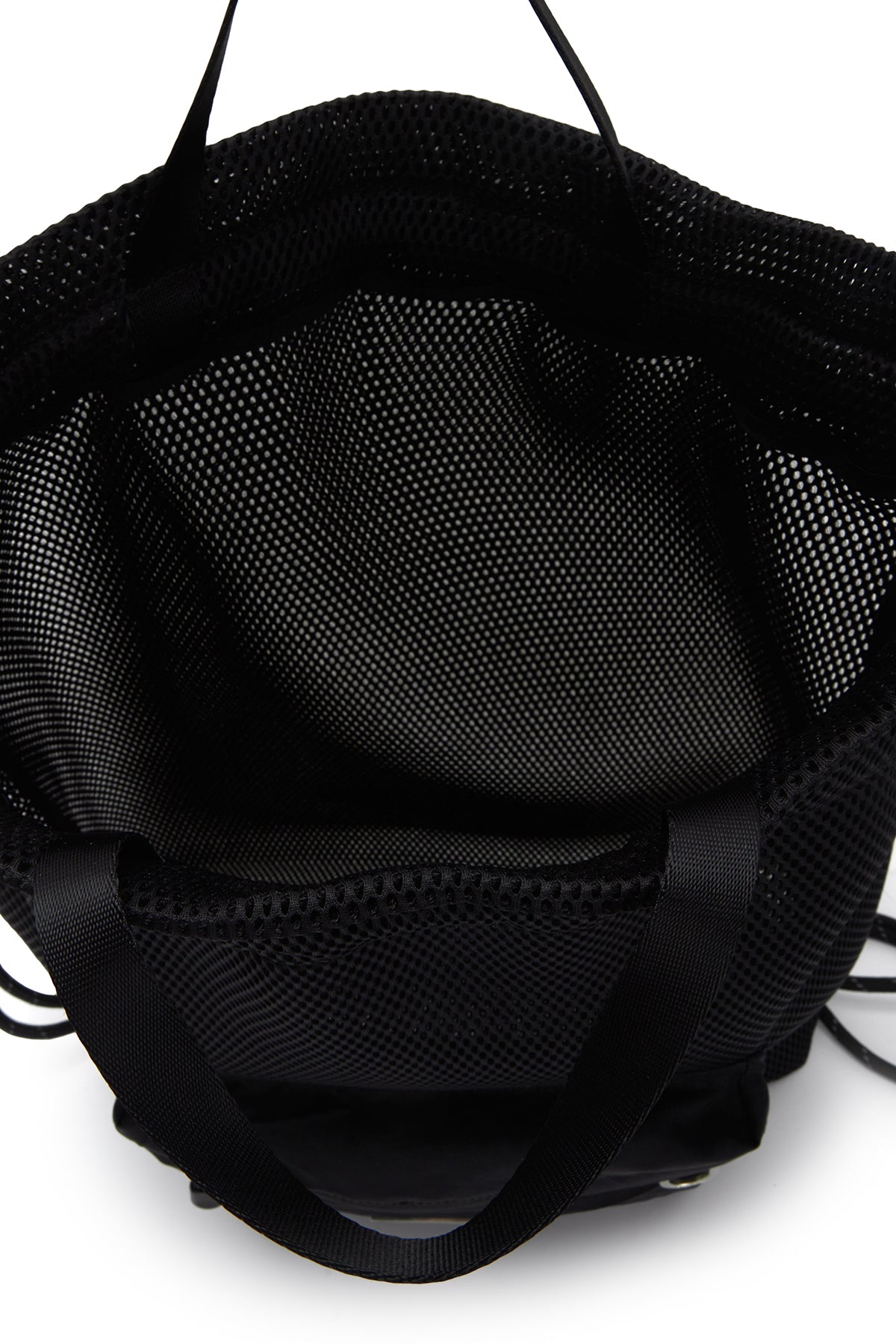 Matin Kim - Cargo Mesh Back Pack (Black) product image 4 | TRAB K-Fashion Australia