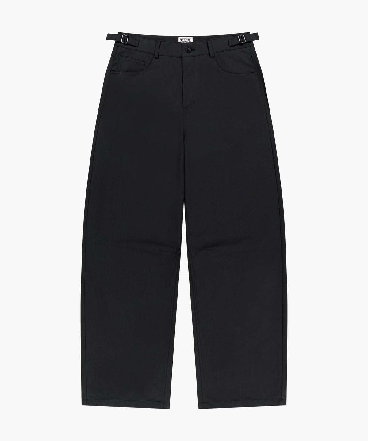 Marithe & Francois Girbaud - Curved Chino Pants (Black) product image 5 | TRAB K-Fashion Australia