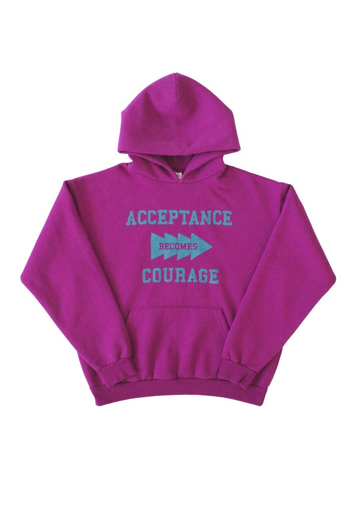 Collect Pieces - Abc Hoodie (Magenta) product image 1 | TRAB K-Fashion Australia