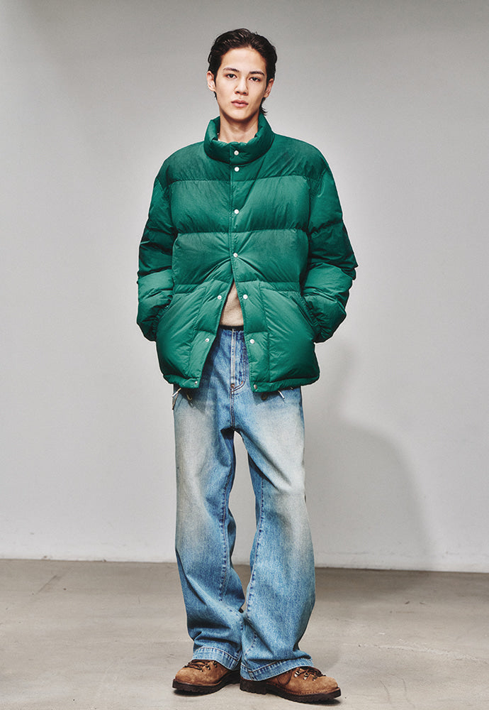 Art if acts - Logan Washed Down Jacket (Forest) product image 5 | TRAB K-Fashion Australia