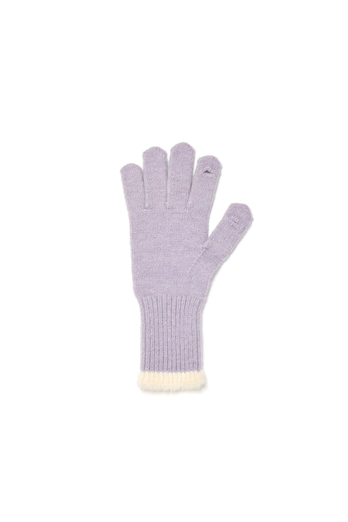 Matin Kim - Two Tone Finger Hole Gloves (Lilac) product image 2 | TRAB K-Fashion Australia