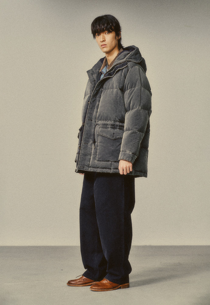 Art if acts - KARAKORAM Goose Down Parka (Faded Black) product image 5 | TRAB K-Fashion Australia