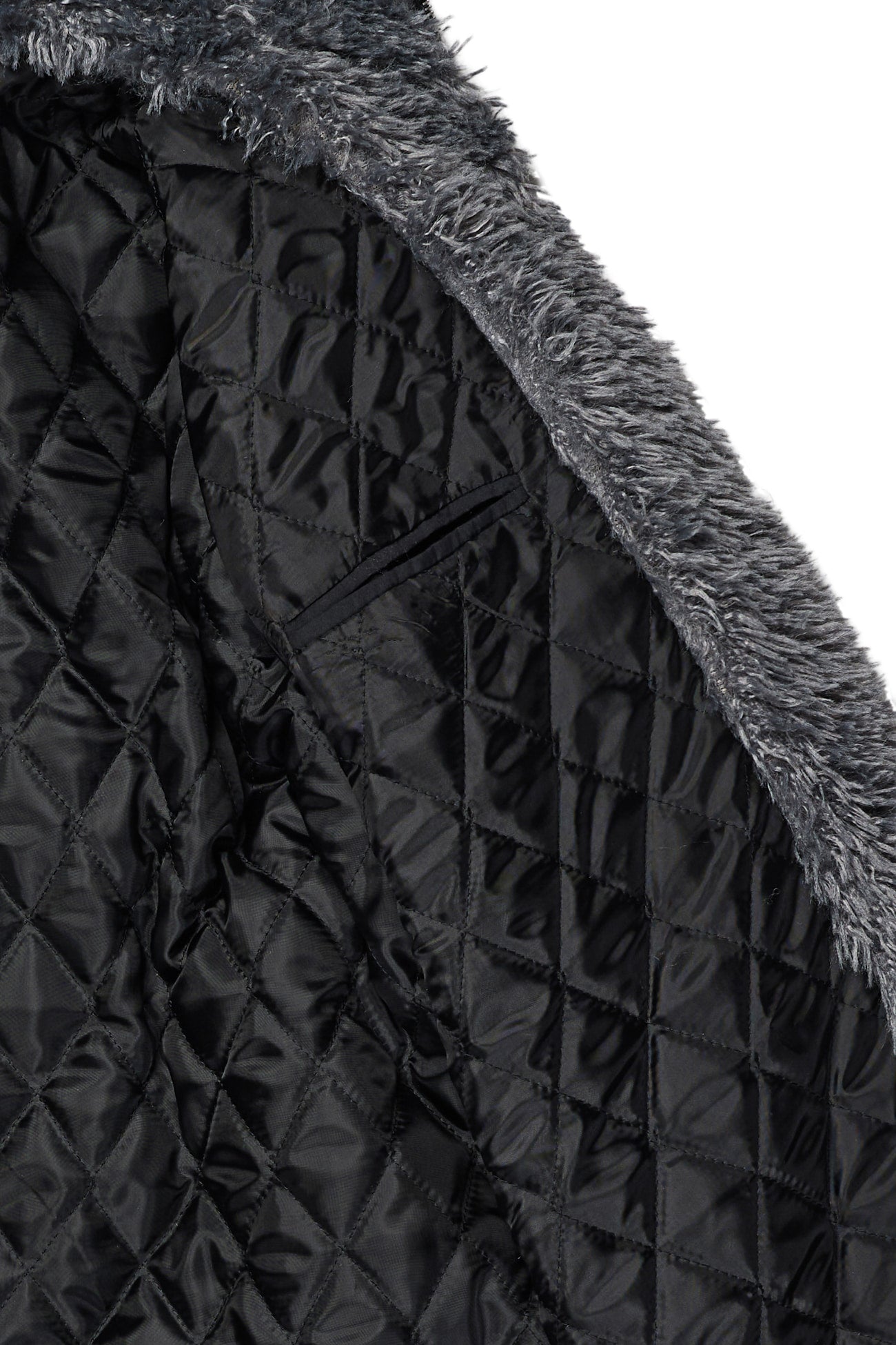 Deinet - Bizzo Point Faux Fur Jumper (Charcoal) product image 17 | TRAB K-Fashion Australia