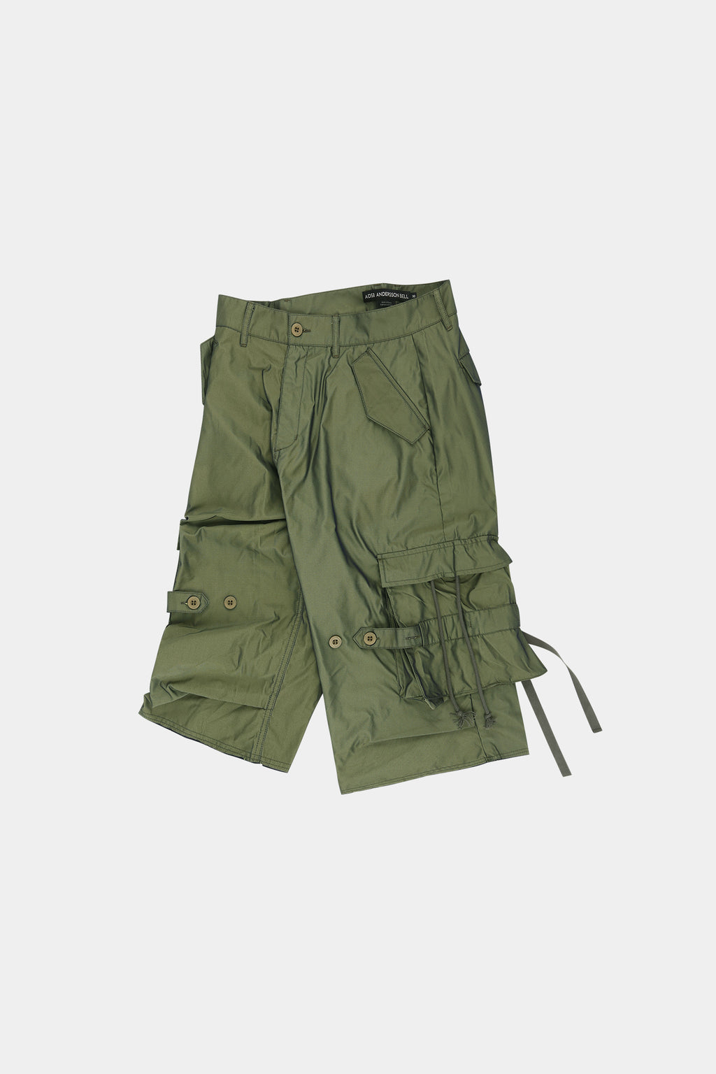 Andersson Bell - Nadrin Multi Pocket Cargo Shorts (Khaki) product image 9 | TRAB K-Fashion Australia