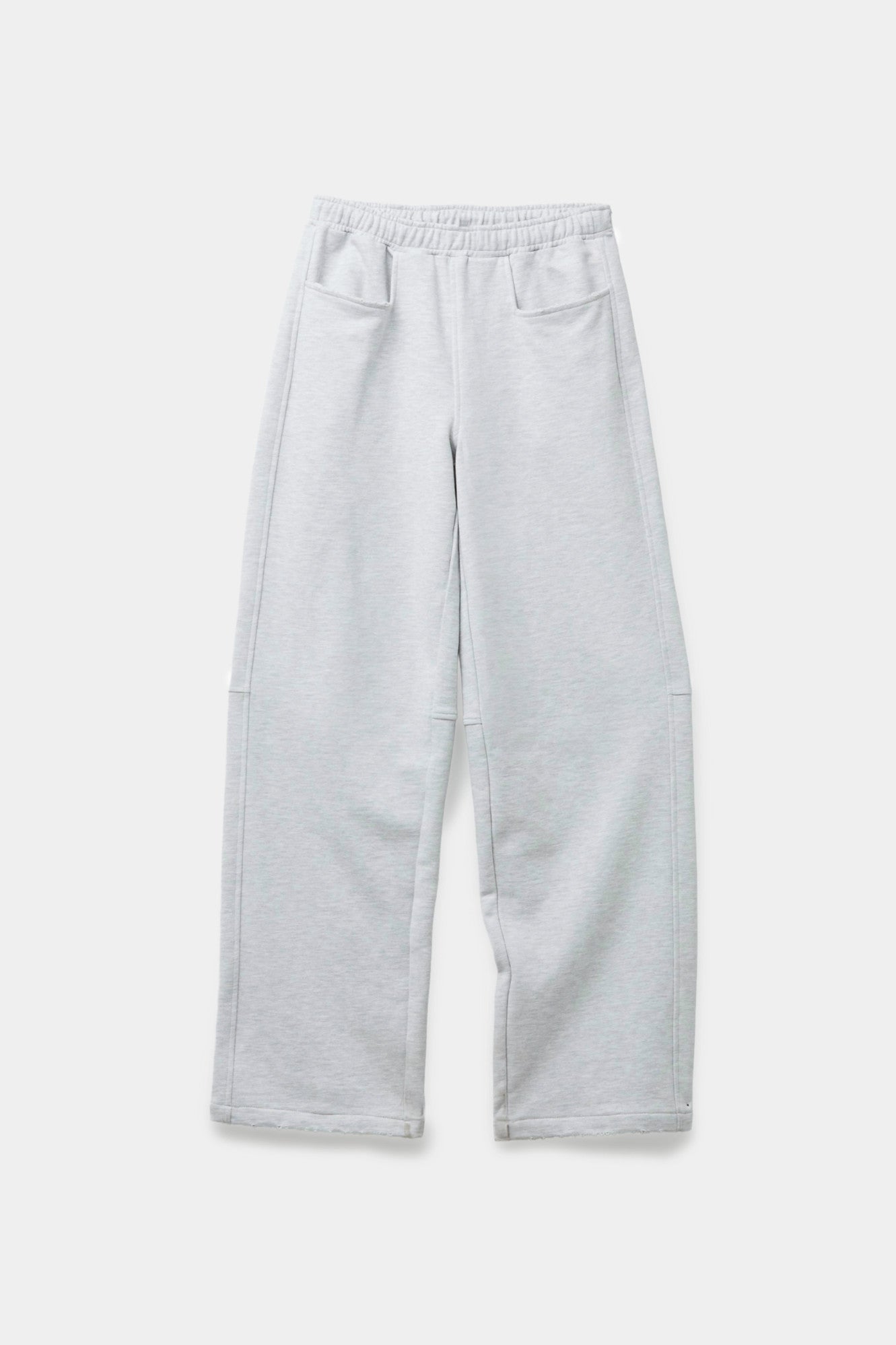Coor - Distressed Easy Sweat Pants (Melange Gray) product image 1 | TRAB K-Fashion Australia