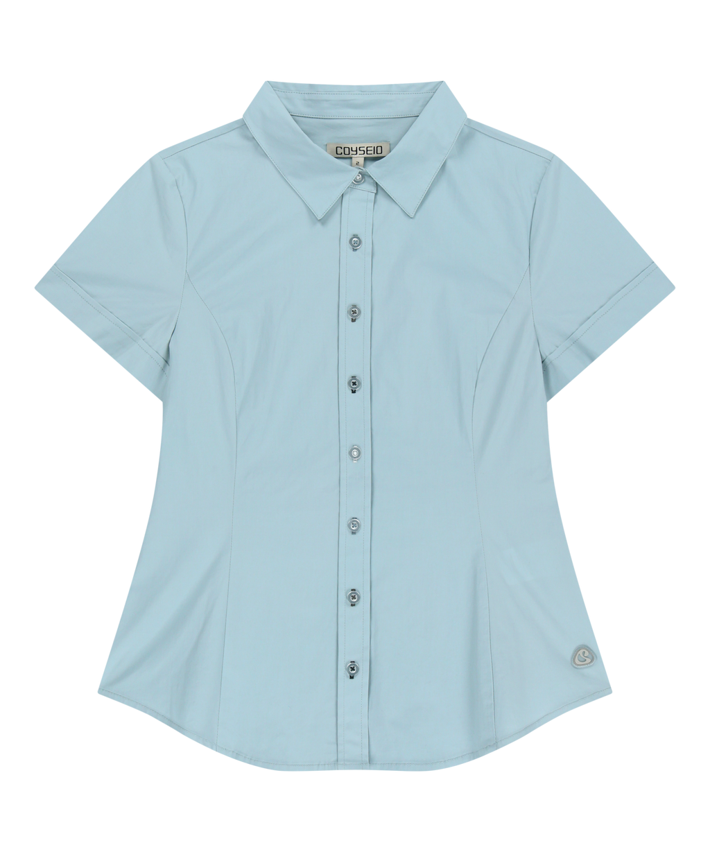 Coyseio - Nana Half Shirt (Sky Blue) product image 1 | TRAB K-Fashion Australia