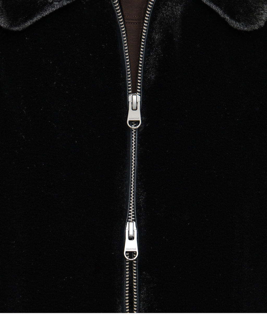 Marithe & Francois Girbaud - Collar Faux Fur Jacket (Black) product image 4 | TRAB K-Fashion Australia