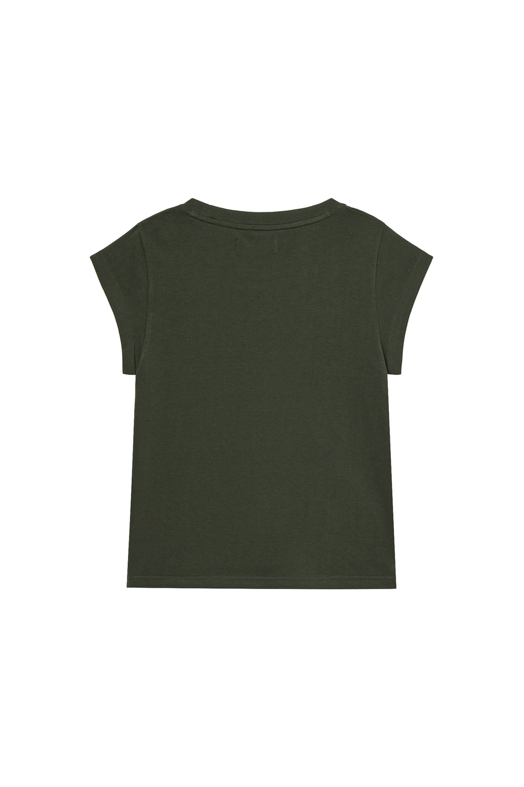 Deinet - Brushed Stitch Point Petit T-Shirt (Charcoal) product image 11 | TRAB K-Fashion Australia