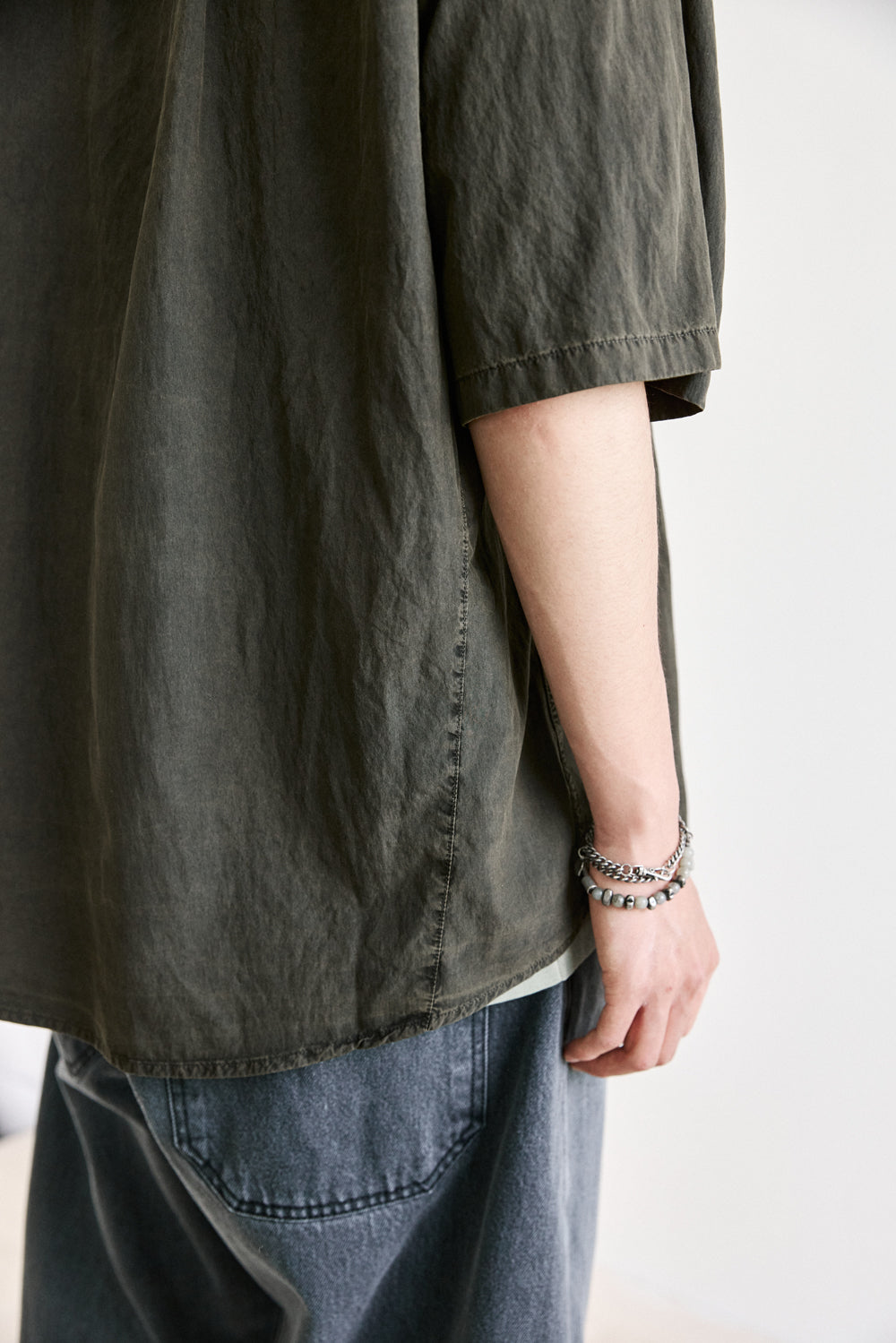 Hatchingroom - Rana Shirt 1/2 Dark (Green) product image 13 | TRAB K-Fashion Australia