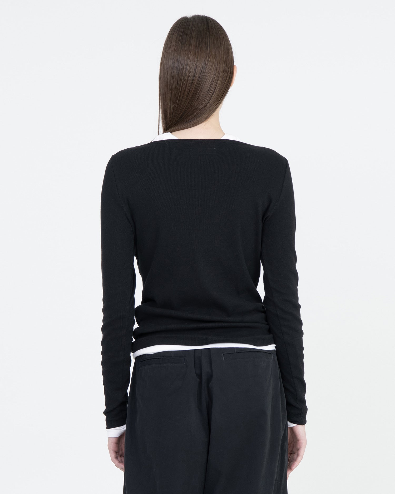 Brownyard - Boatneck Long Sleeve (Black) product image 2 | TRAB K-Fashion Australia