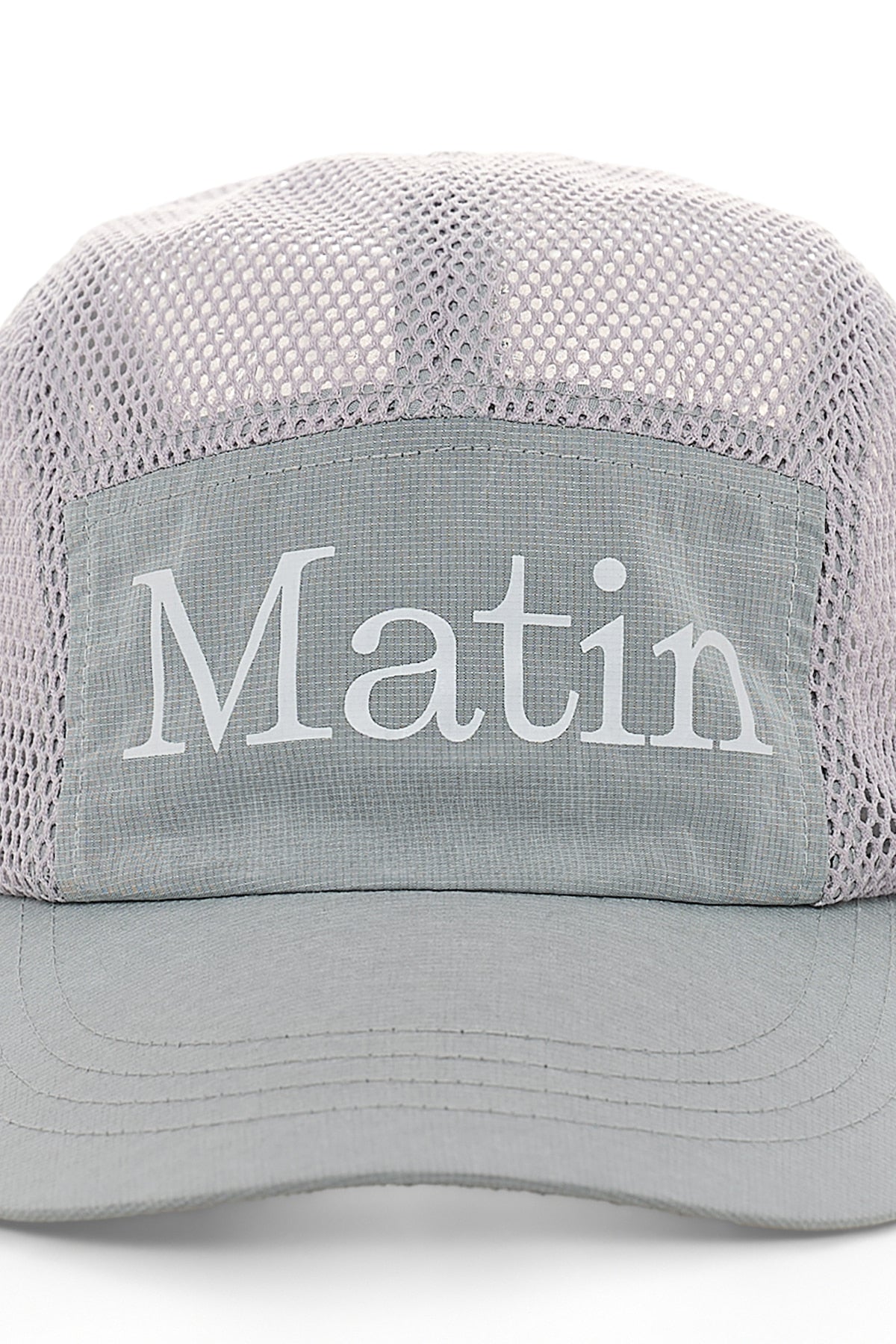Matin Kim - Matin Light Mesh Cap (Grey) product image 5 | TRAB K-Fashion Australia