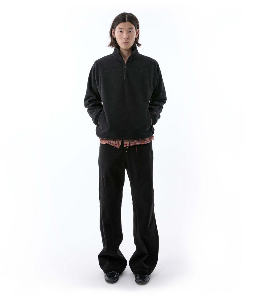 XLIM - Ep.10 01 Half-Zip Up (Black) product image 1 | TRAB K-Fashion Australia
