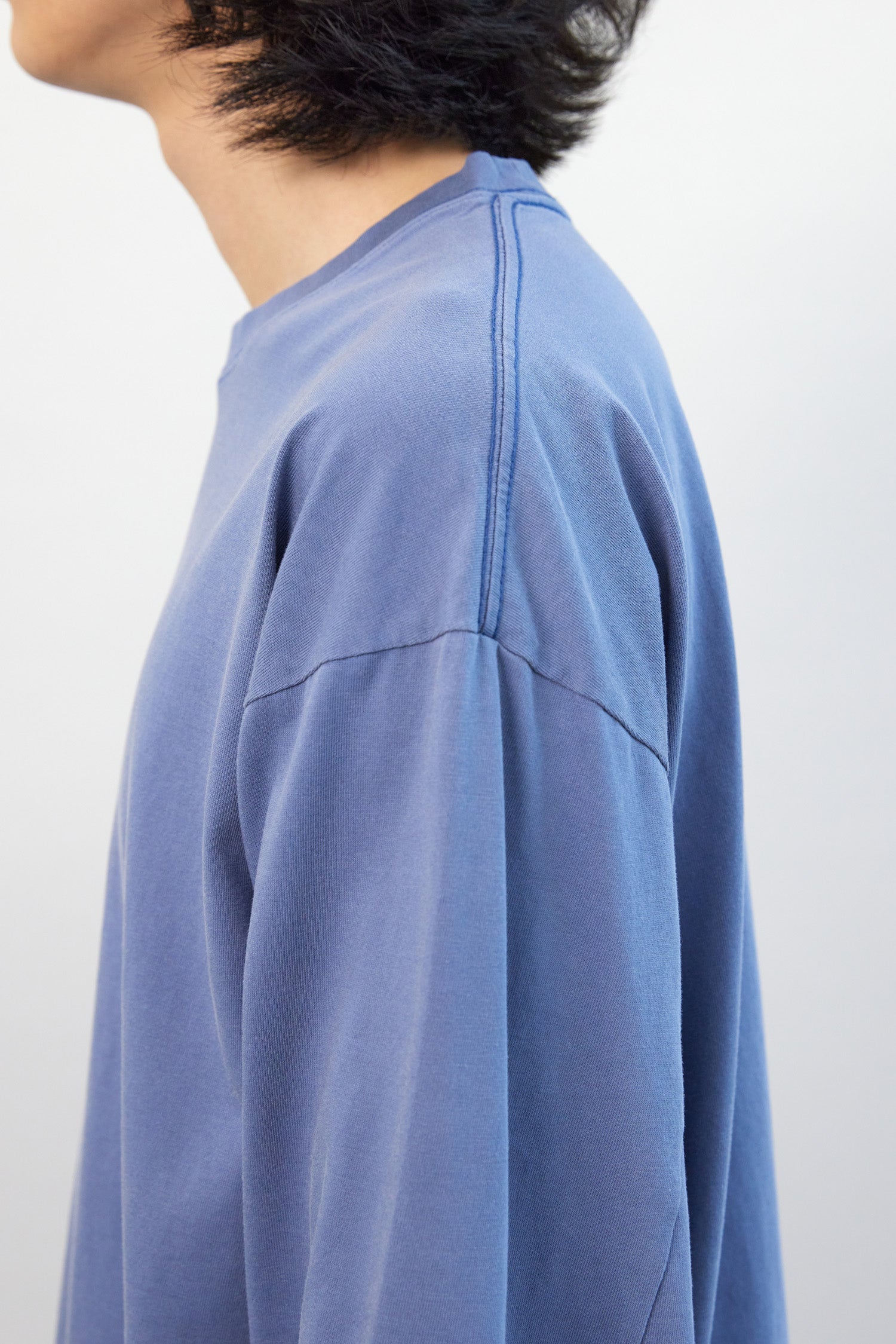 Hatchingroom - Layering T-shirt Bleached (Blue) product image 9 | TRAB K-Fashion Australia