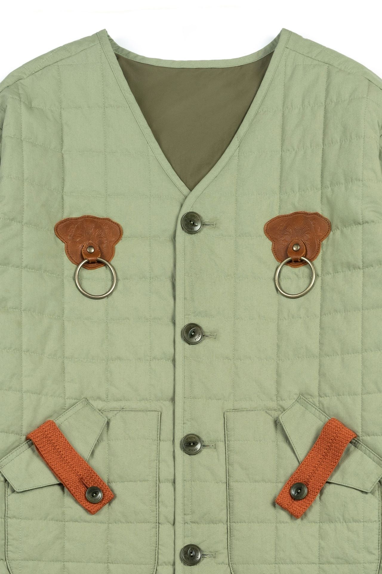 Ioedle - Welcome Gate Quilted Jacket (Olive) product image 6 | TRAB K-Fashion Australia
