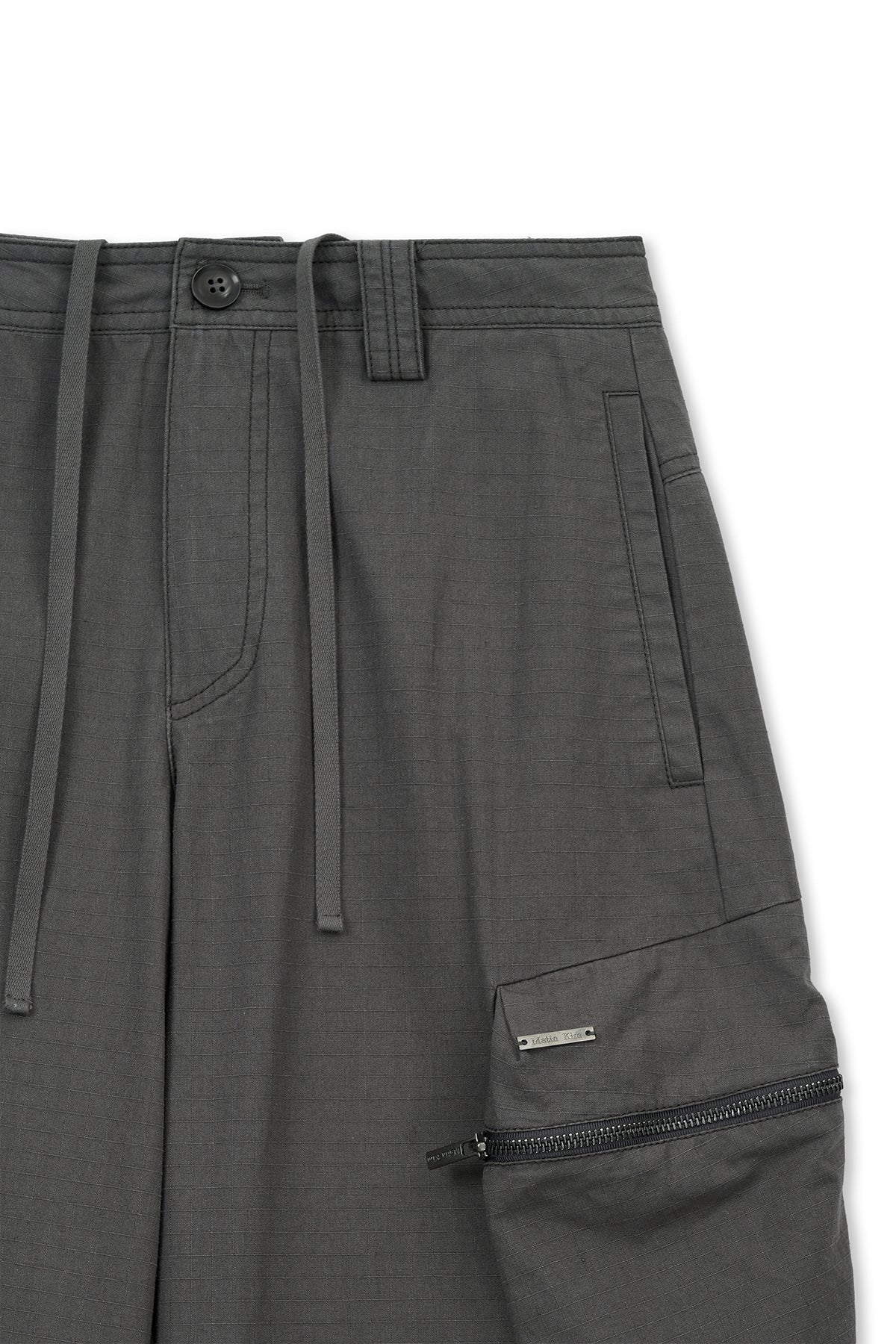 Matin Kim - Detachable Cargo Pants (Charcoal) product image 3 | TRAB K-Fashion Australia
