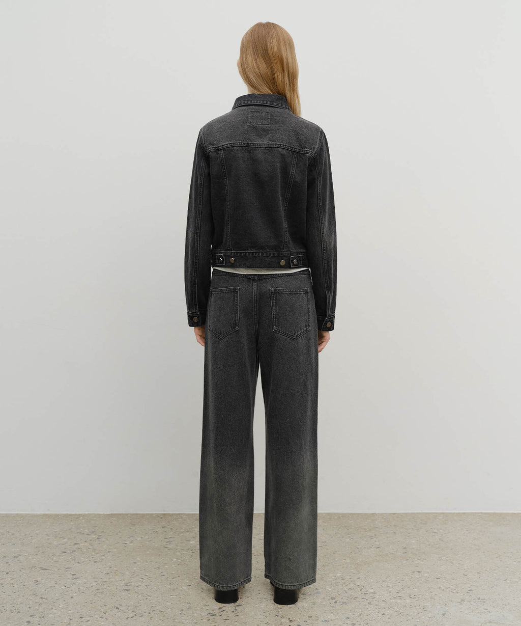 Marithe & Francois Girbaud - Gradation Denim Pants (Black) product image 5 | TRAB K-Fashion Australia