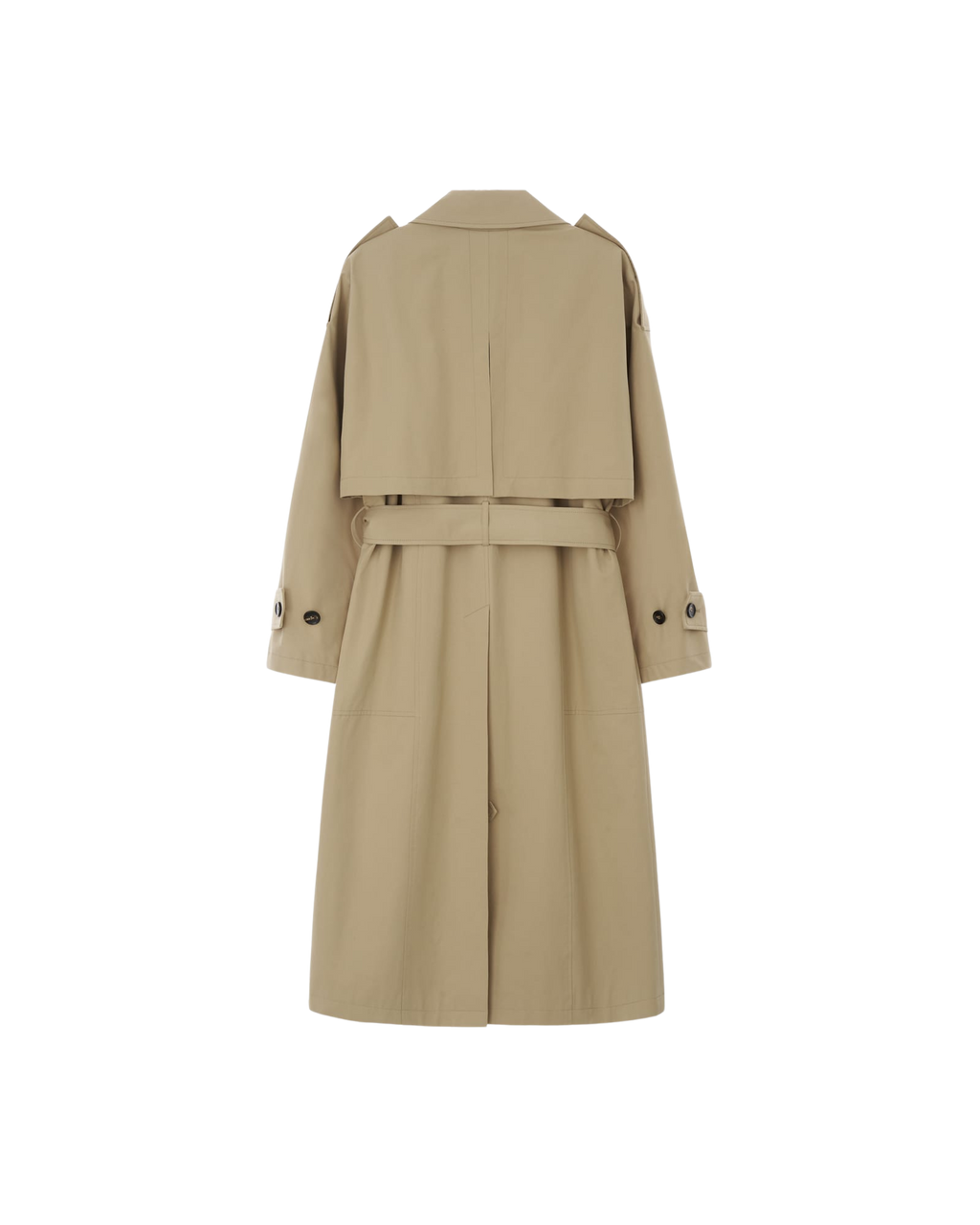 Kimhe Kim - One Pocket Oversized Trench Coat (Beige) product image 7 | TRAB K-Fashion Australia