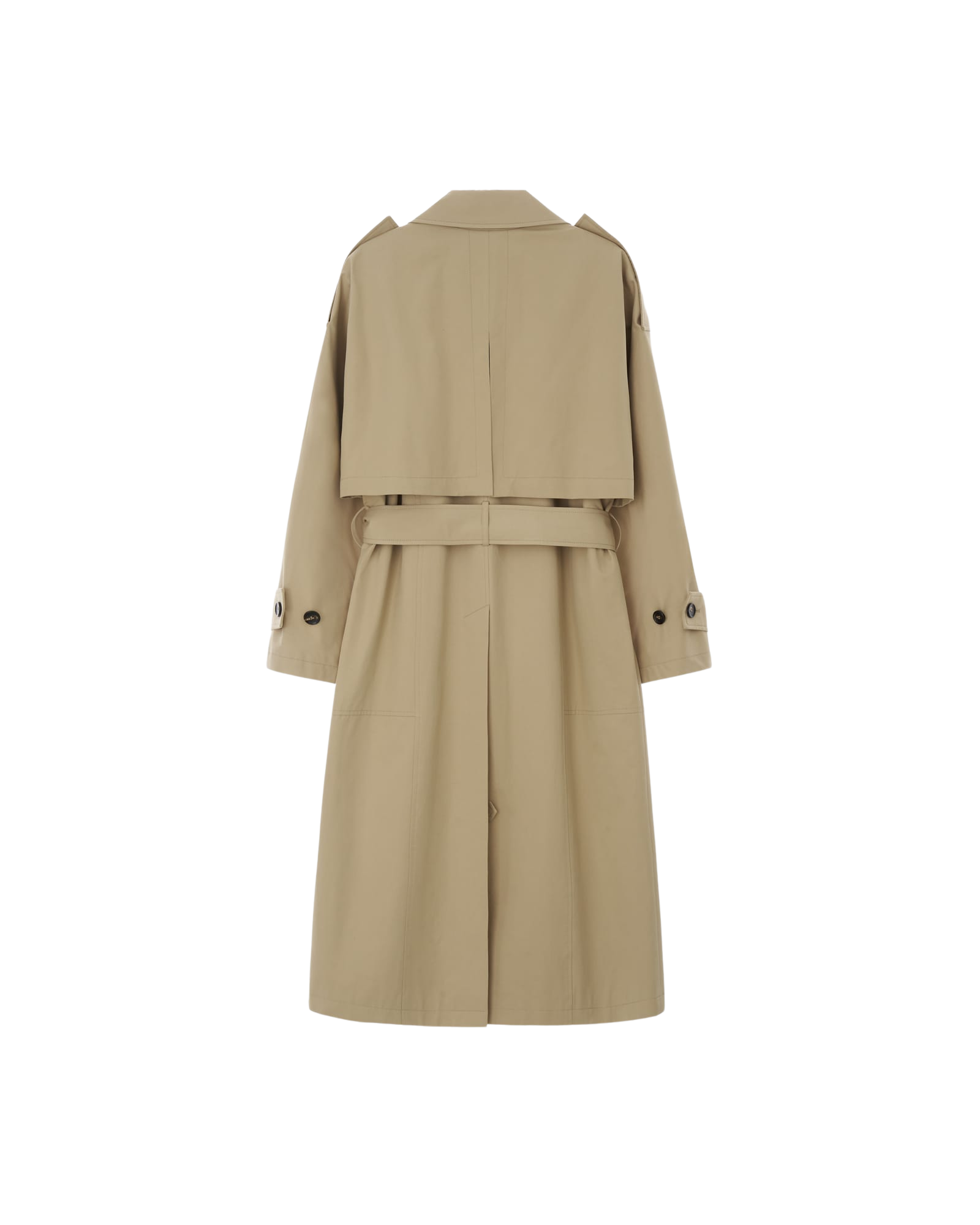 Kimhe Kim - One Pocket Oversized Trench Coat (Beige) product image 7 | TRAB K-Fashion Australia