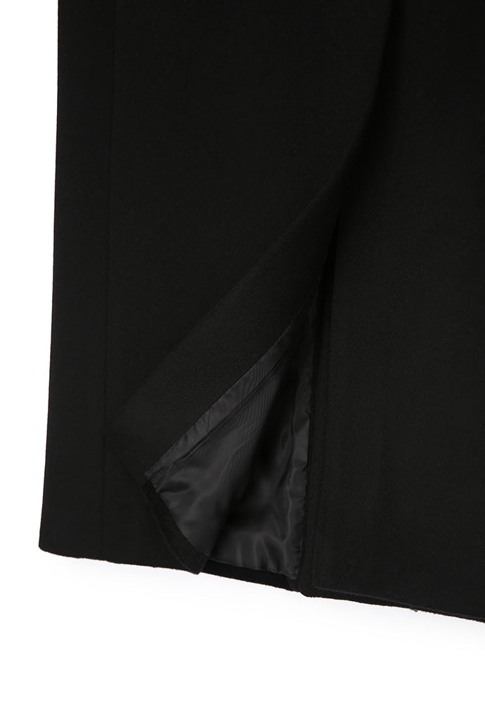 Tonywack - Cashmere Single-Breasted Tailored Coat (Black) product image 13 | TRAB K-Fashion Australia