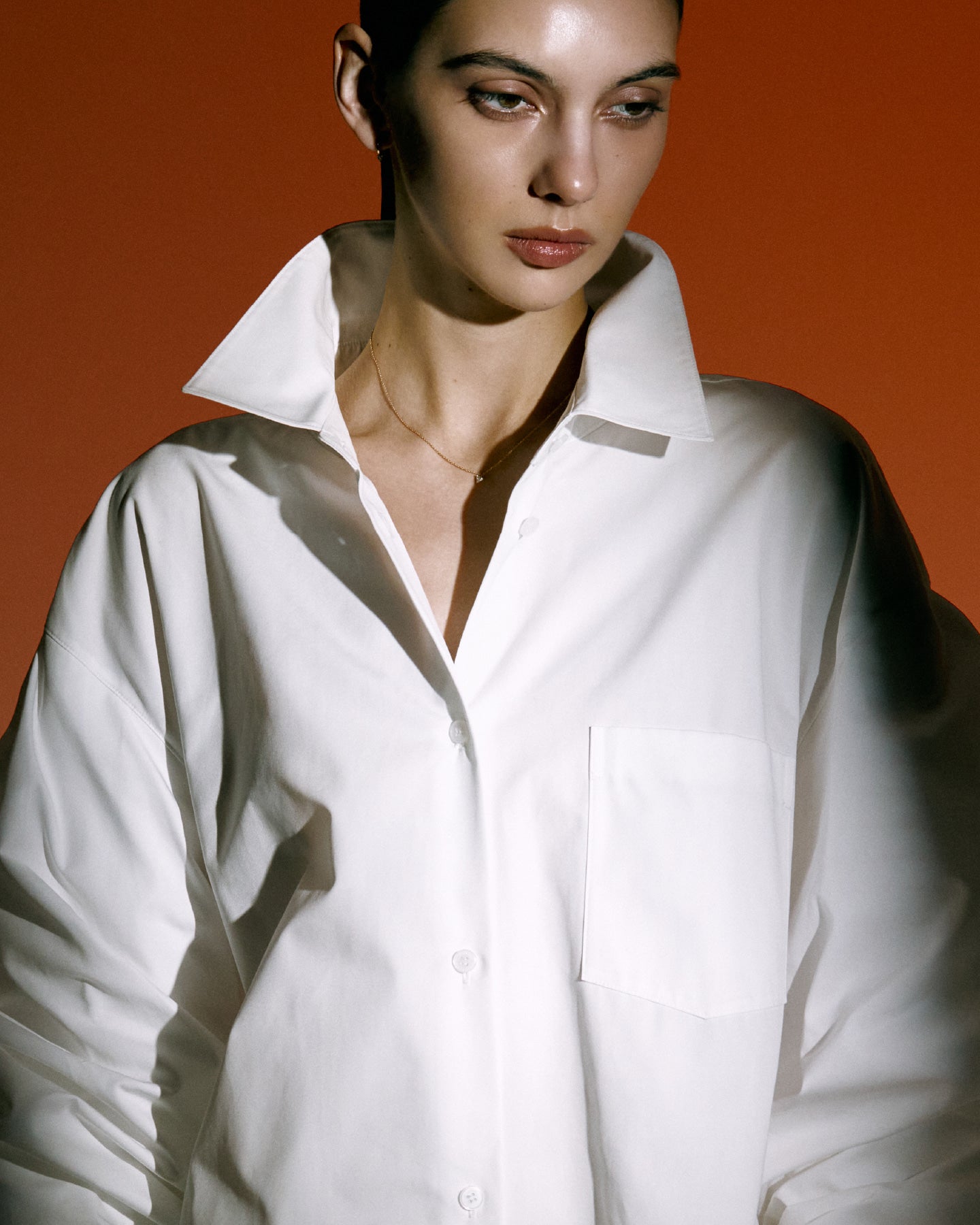 Numbering - Mini Triangle N-dia Pendant Necklace #2705 product image 4 | TRAB K-Fashion Australia