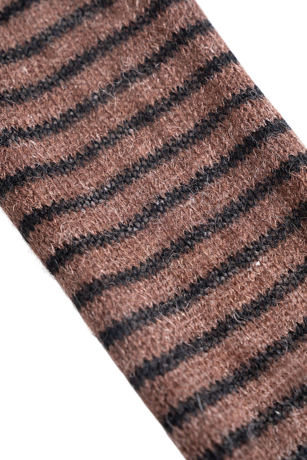 Matin Kim - Multi Stripe Alpaca Blended Muffler (Brown) product image 4 | TRAB K-Fashion Australia