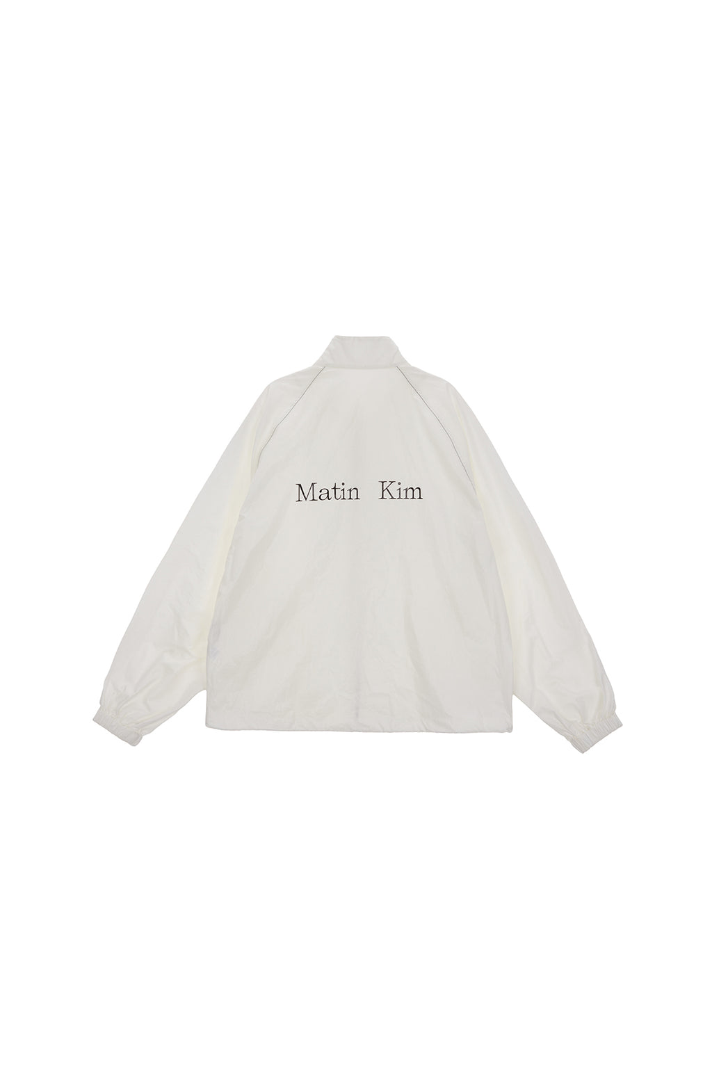 Matin Kim - Matin Kim Logo Coating Jumper (Black) product image 15 | TRAB K-Fashion Australia