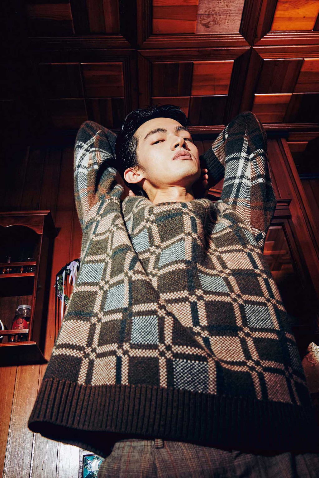 Ioedle - Checked Knit Pullover (OC) product image 17 | TRAB K-Fashion Australia