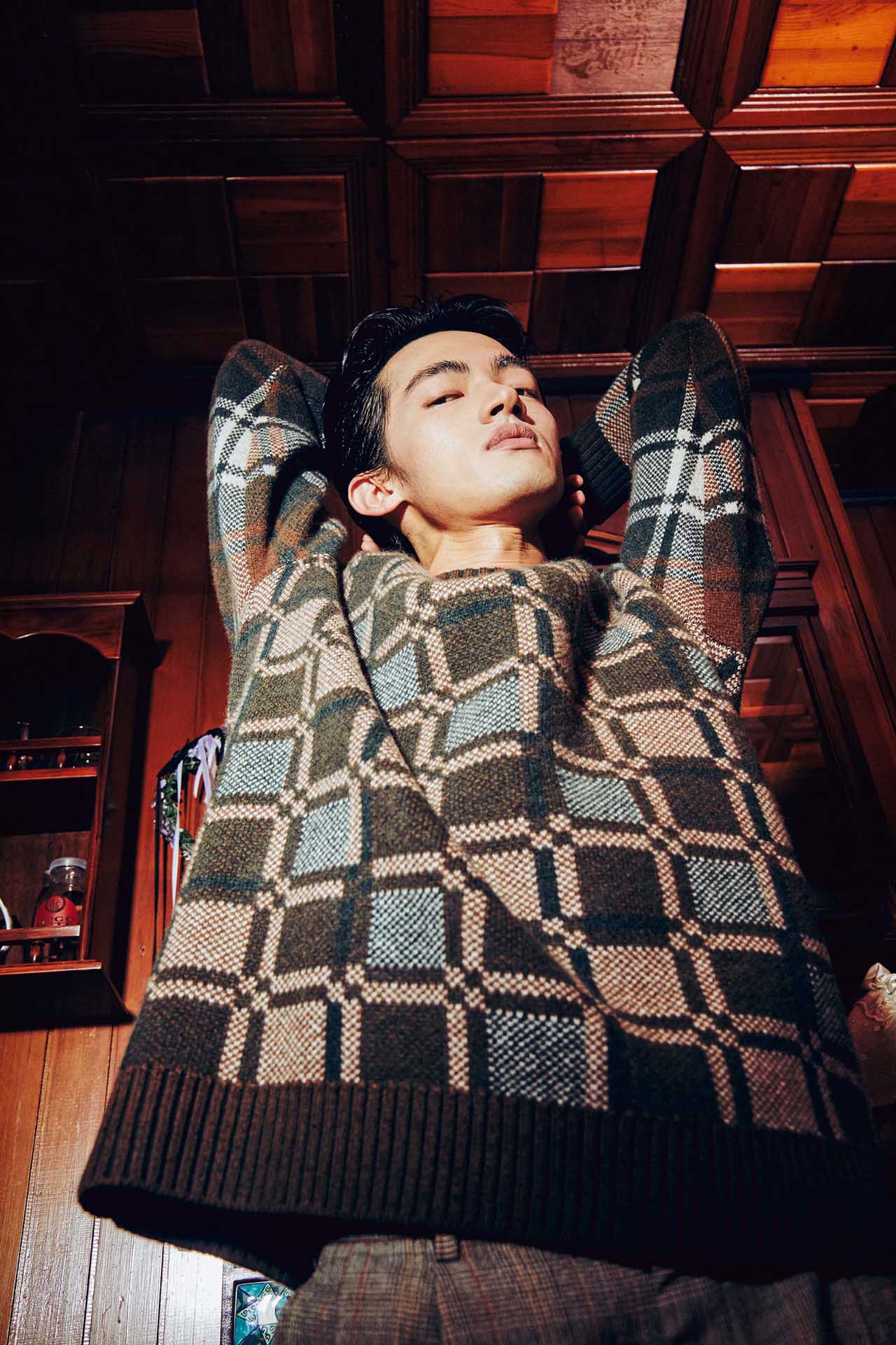 Ioedle - Checked Knit Pullover (OC) product image 17 | TRAB K-Fashion Australia