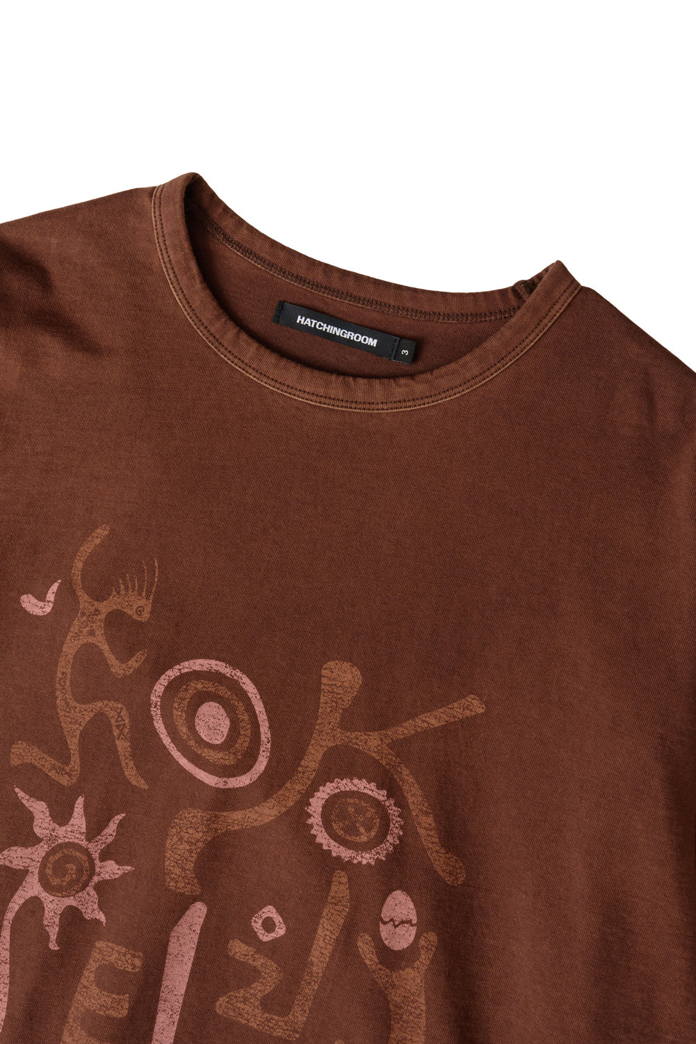 Hatchingroom - VTG Kokopelli Tee Bleached (Brown) product image 3 | TRAB K-Fashion Australia