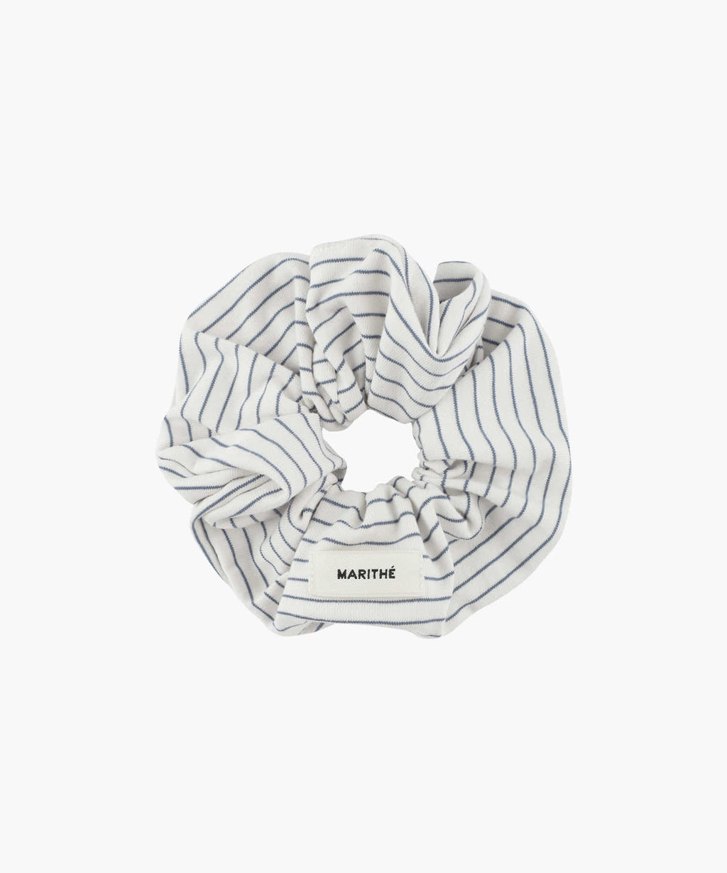 Marithe & Francois Girbaud - Basic Cotton Scrunchie (Stripe) product image 1 | TRAB K-Fashion Australia