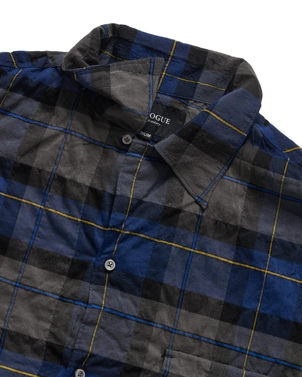Eastlogue - Holiday Half Shirts (Blue & Grey Check) product image 8 | TRAB K-Fashion Australia