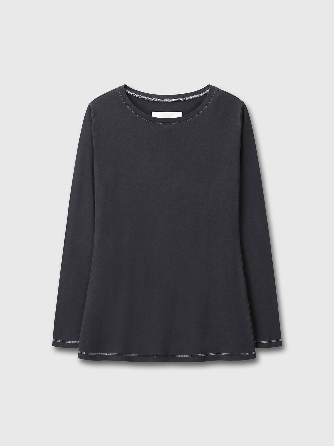 Tonywack - Garment-Dyed Cotton Fitted T-Shirt (Faded Black) product image 7 | TRAB K-Fashion Australia