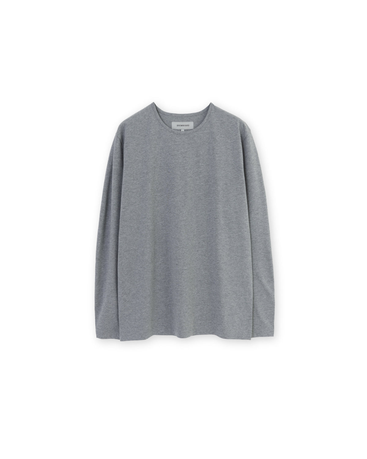 Brownyard - Essential Long Sleeve (Grey) product image 3 | TRAB K-Fashion Australia
