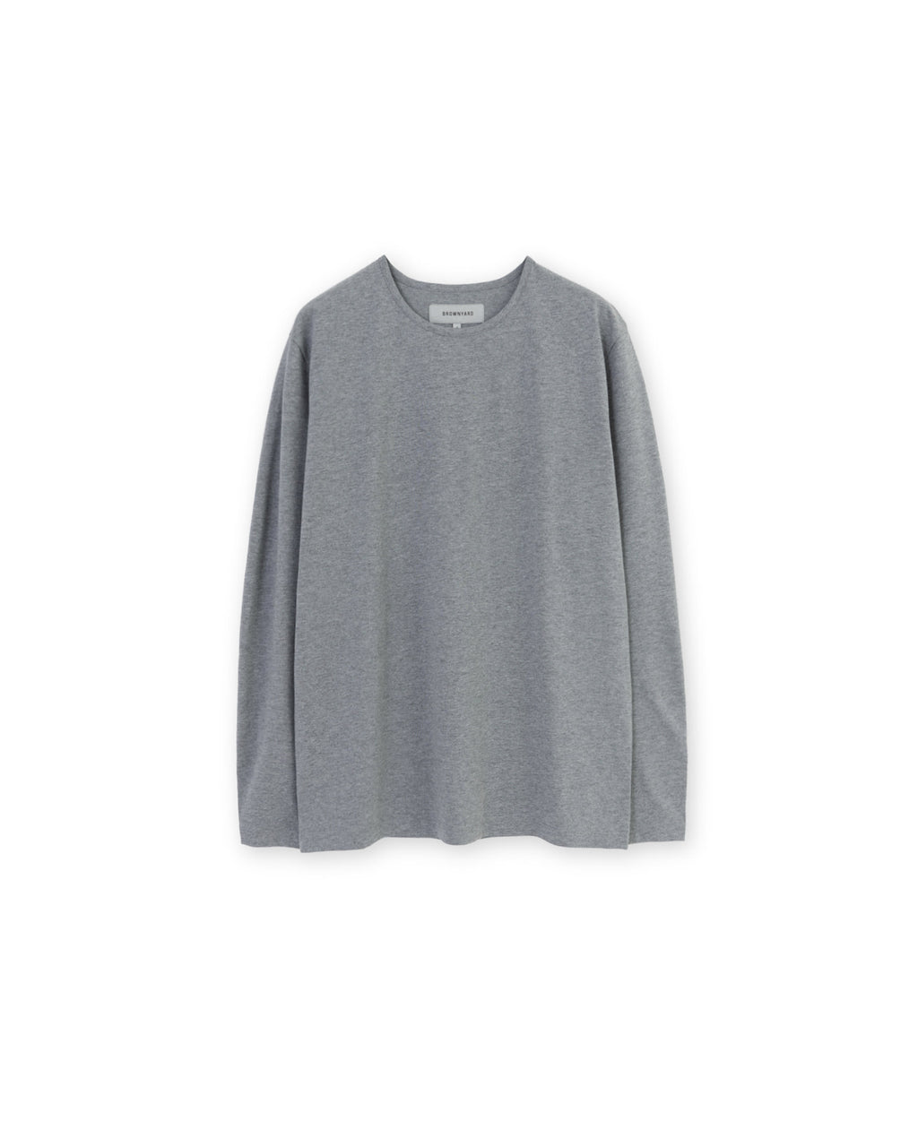 Brownyard - Essential Long Sleeve (Grey) product image 3 | TRAB K-Fashion Australia