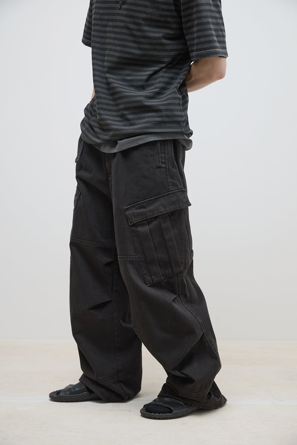 Hatchingroom - Mil Pants (Washed Black) product image 14 | TRAB K-Fashion Australia