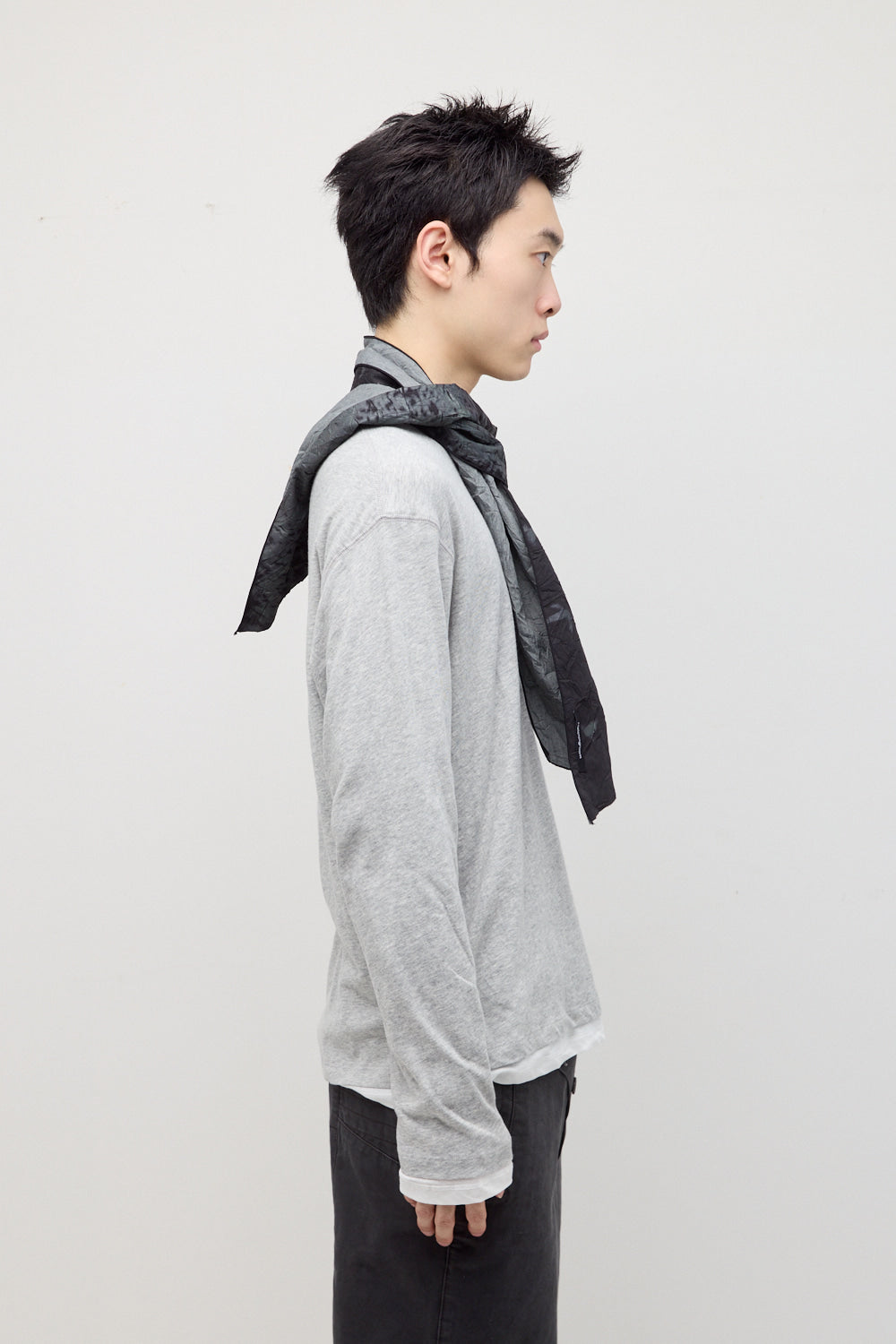 Hatchingroom - Murmuration Scarf (Black/Khaki) product image 8 | TRAB K-Fashion Australia