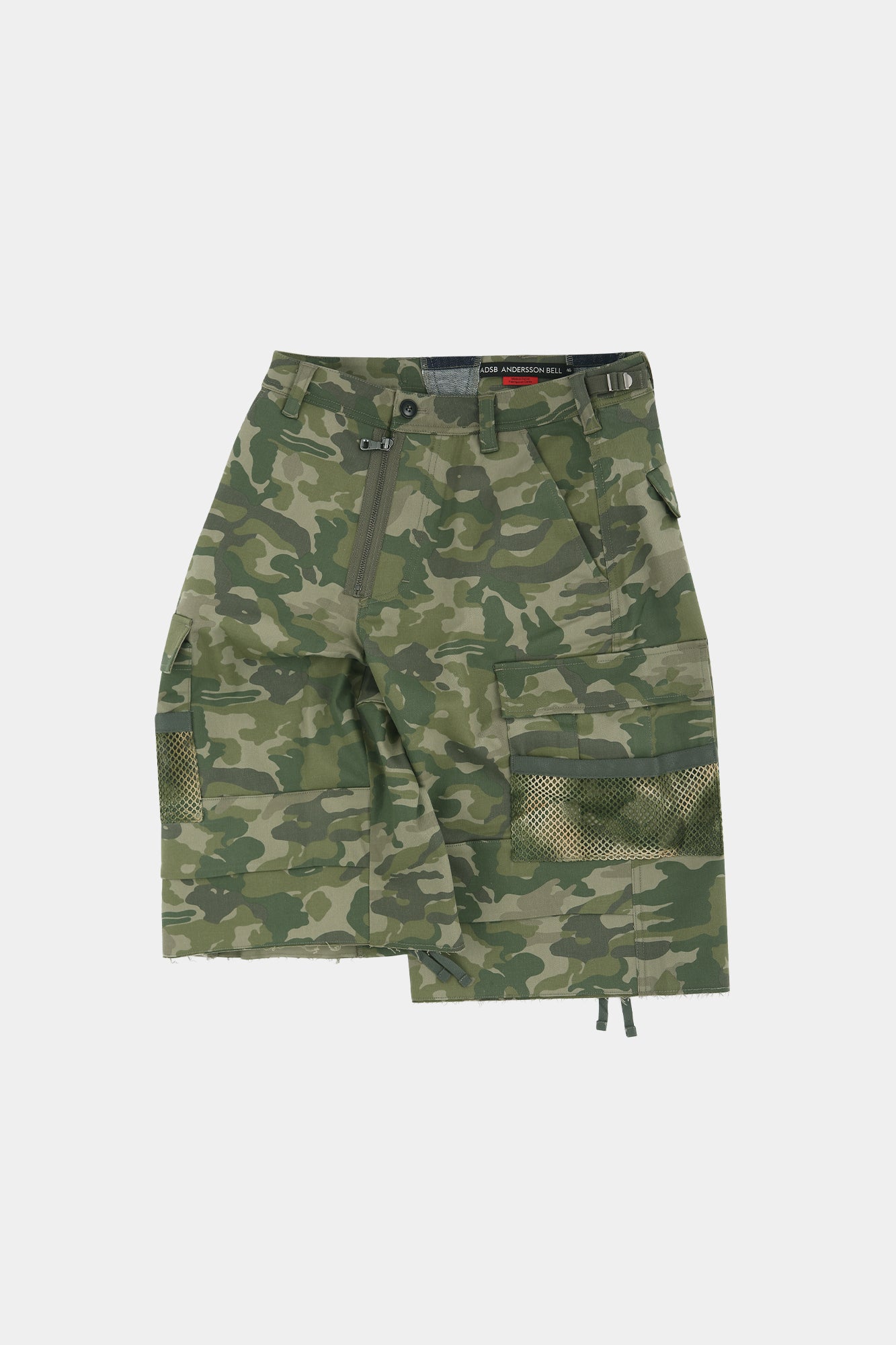 Andersson Bell - Depot Camouflage Cargo Shorts (Khaki) product image 9 | TRAB K-Fashion Australia