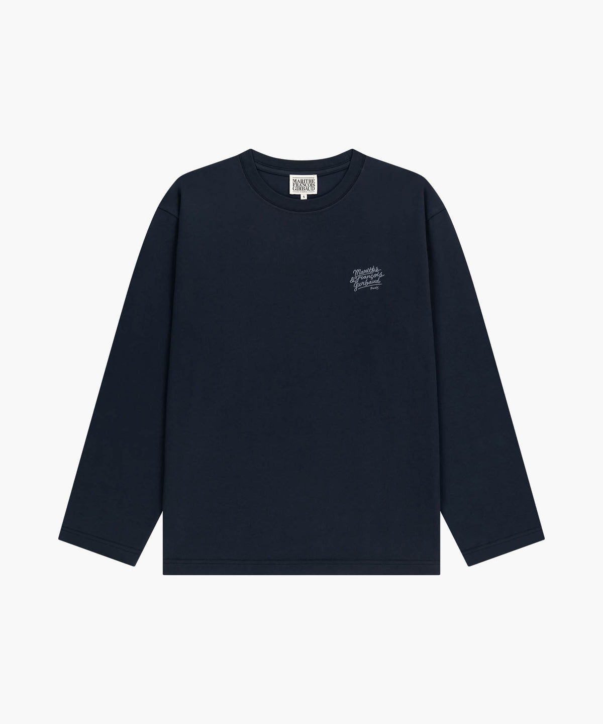 Marithe & Francois Girbaud - Back Drawing Logo Long Sleeve Tee (Navy) product image 6 | TRAB K-Fashion Australia