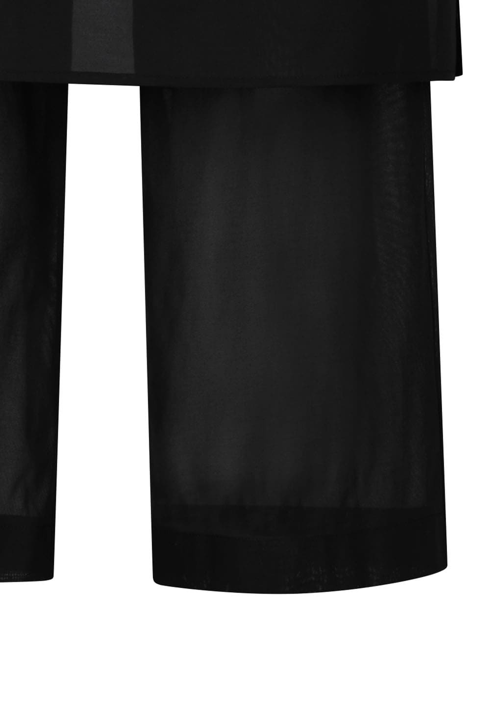 Amomento - Sheer Layered Pants (Black) product image 10 | TRAB K-Fashion Australia