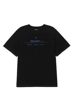 Deinet - Logo City T-Shirt (Black) product image 1 | TRAB K-Fashion Australia