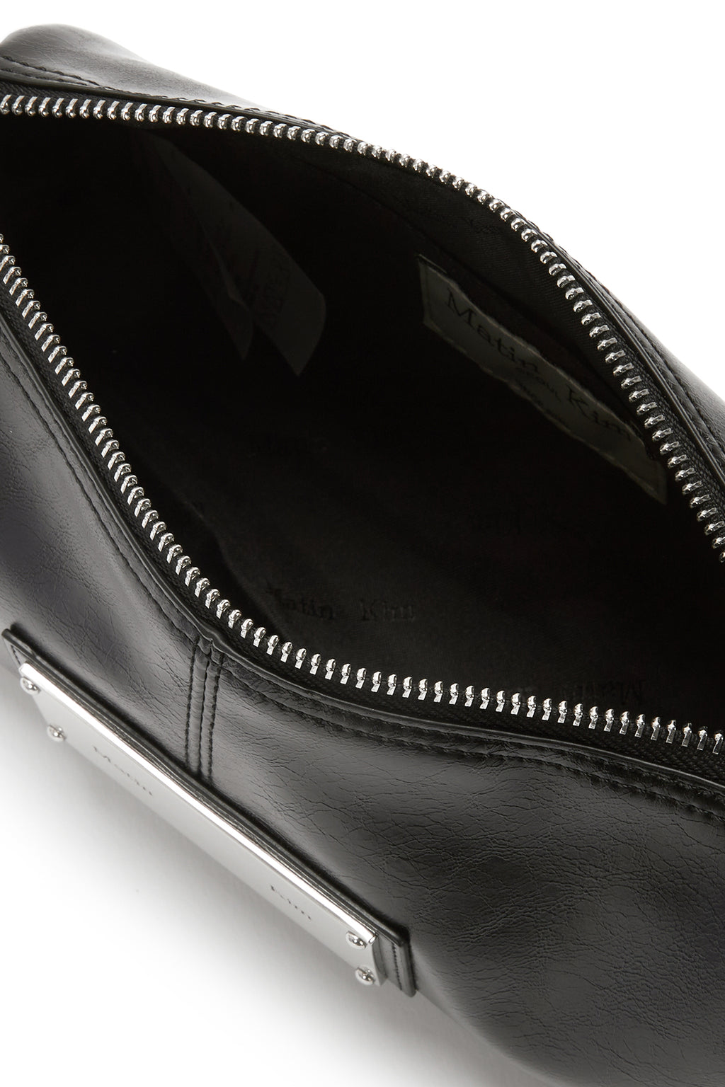 Matin Kim - Buckle Strap Two Way Mini Bag (Black) product image 4 | TRAB K-Fashion Australia