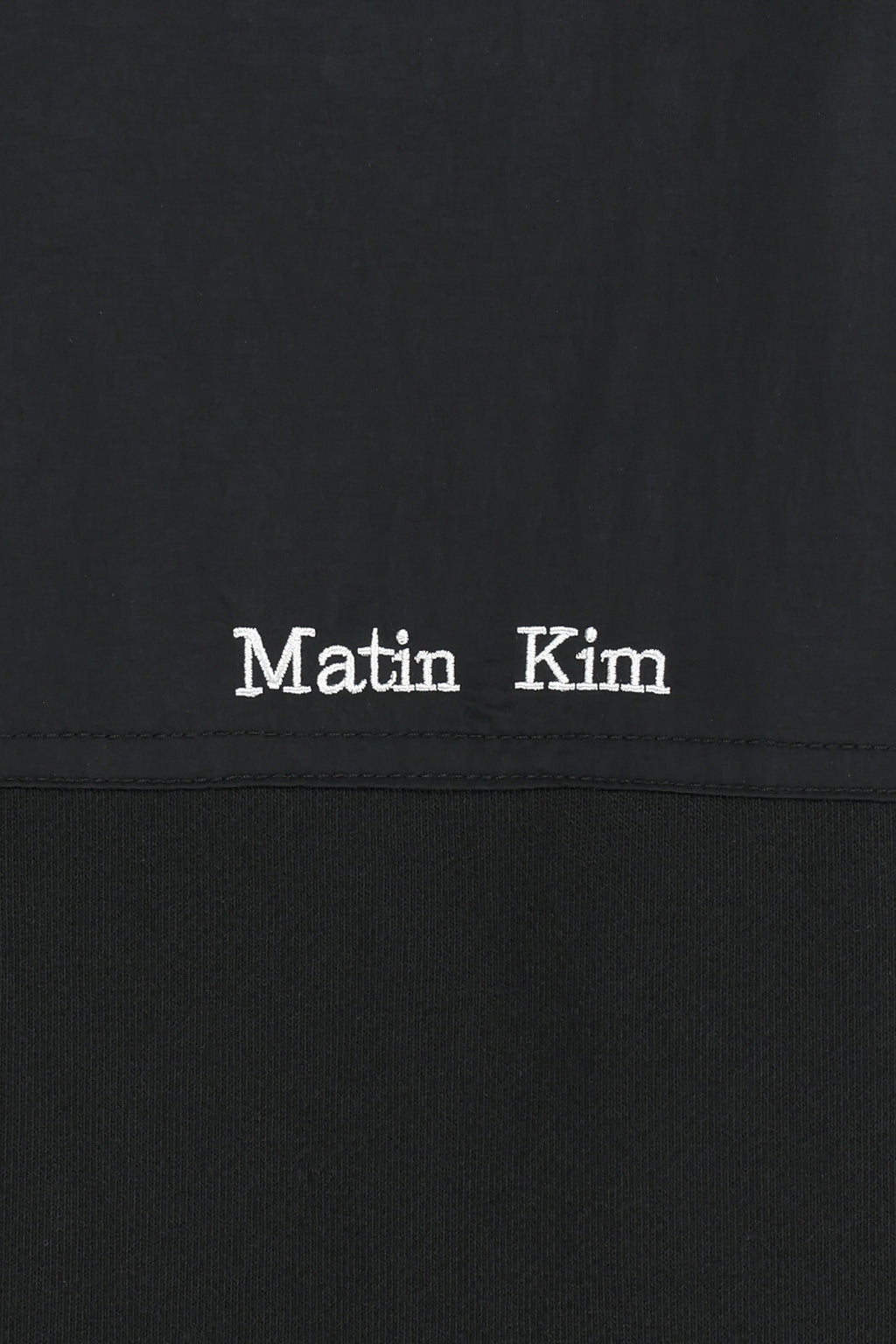 Matin Kim - Color Block Hoody Zip Up (Charcoal) product image 5 | TRAB K-Fashion Australia