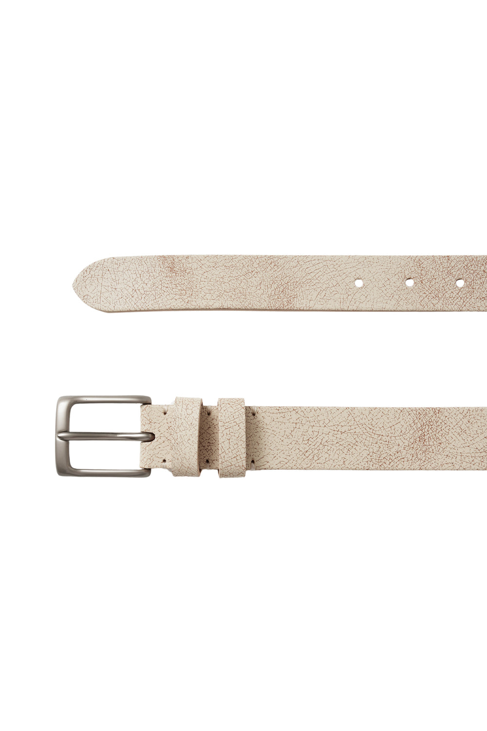 Hatchingroom - Leather Belt Crack (Ivory) product image 4 | TRAB K-Fashion Australia