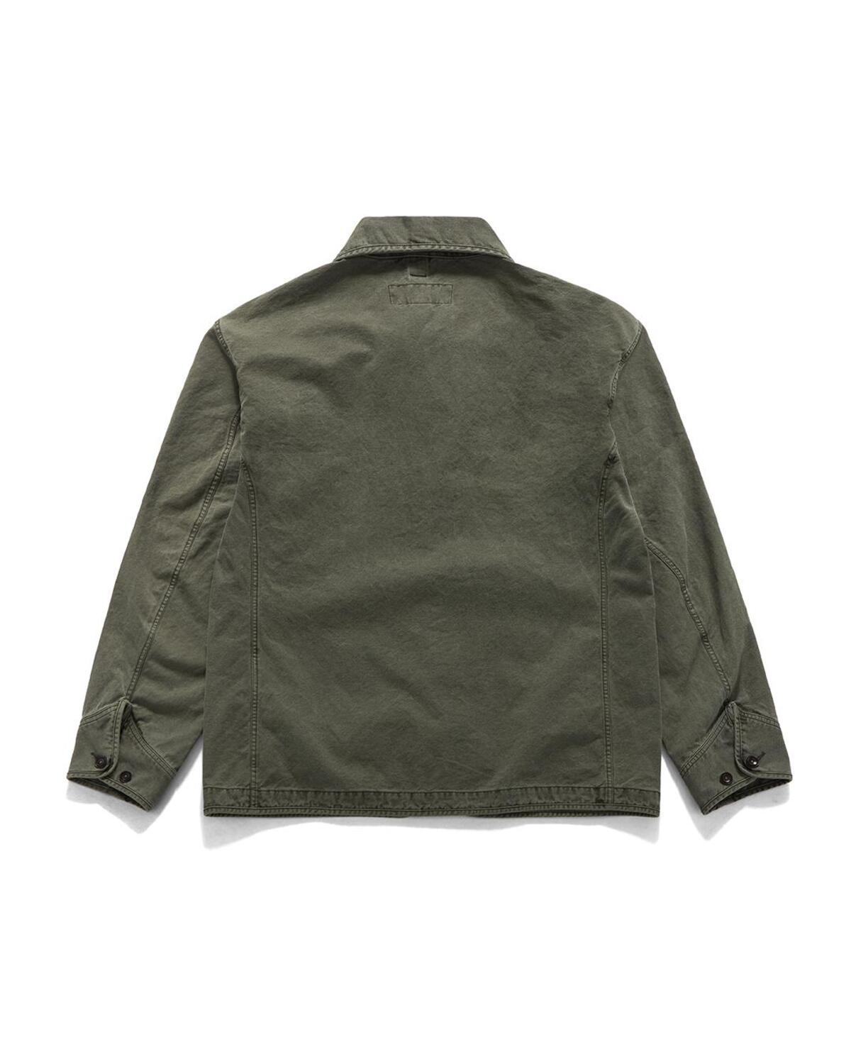 Eastlogue - Wanderer Chore Jacket (Olive Dyeing Linen) product image 6 | TRAB K-Fashion Australia