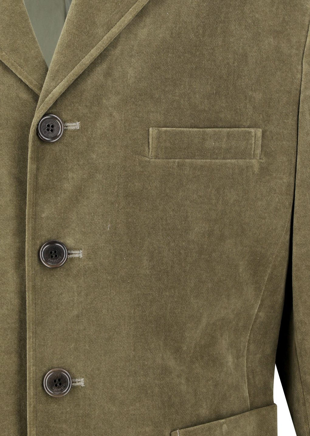 Amomento - Velvet oversized jacket (Khaki) product image 11 | TRAB K-Fashion Australia