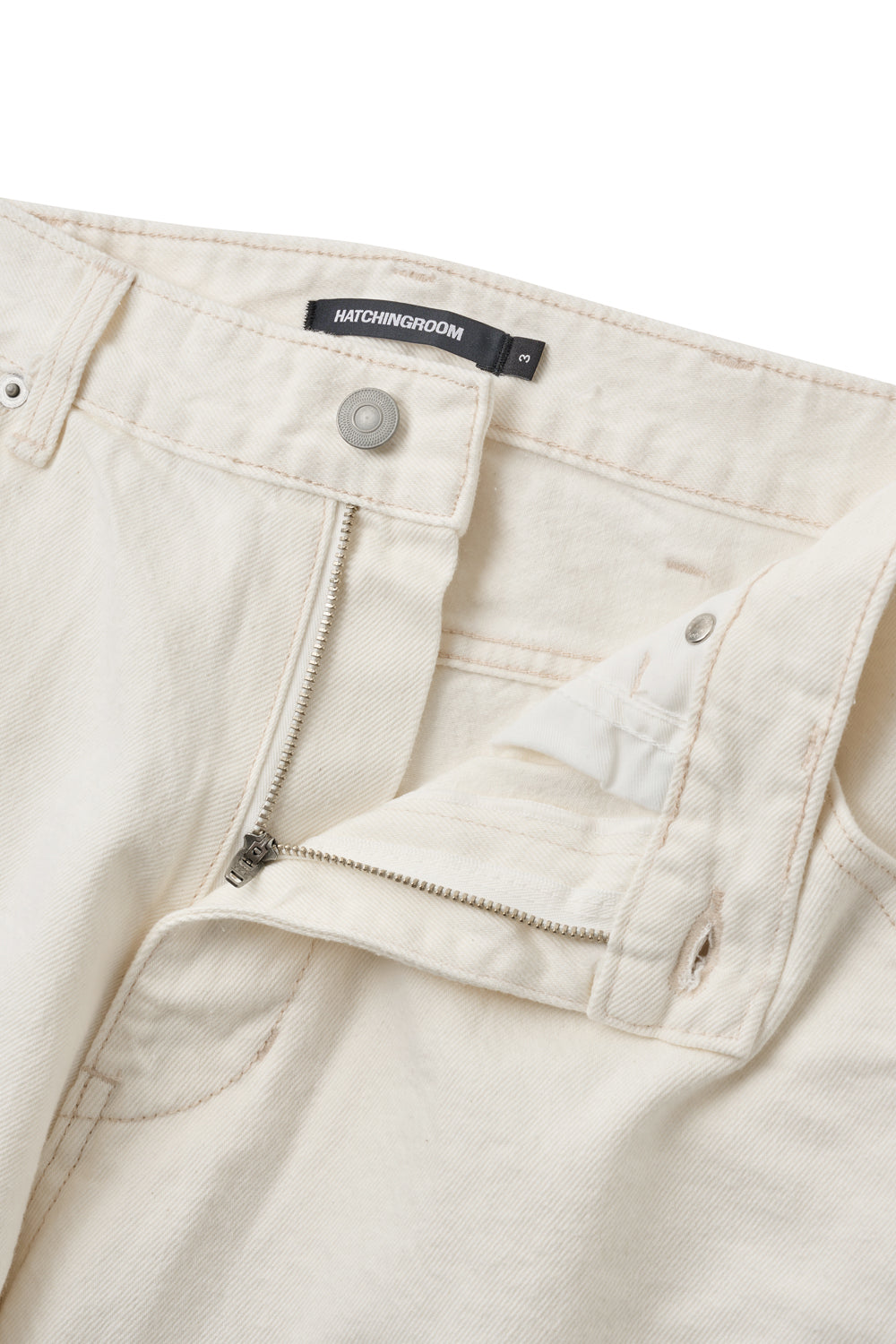 Hatchingroom - Wide Curve Jeans (Eggshell) product image 5 | TRAB K-Fashion Australia